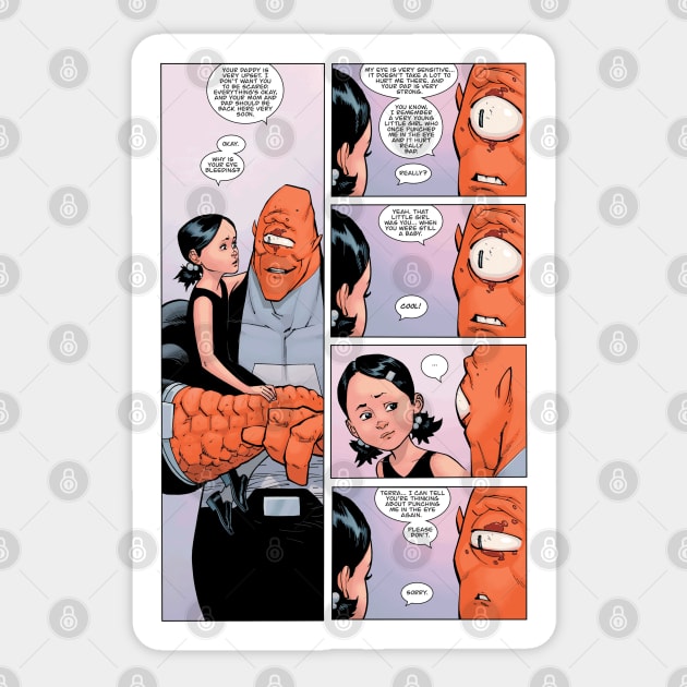 comic strip Sticker by super villain